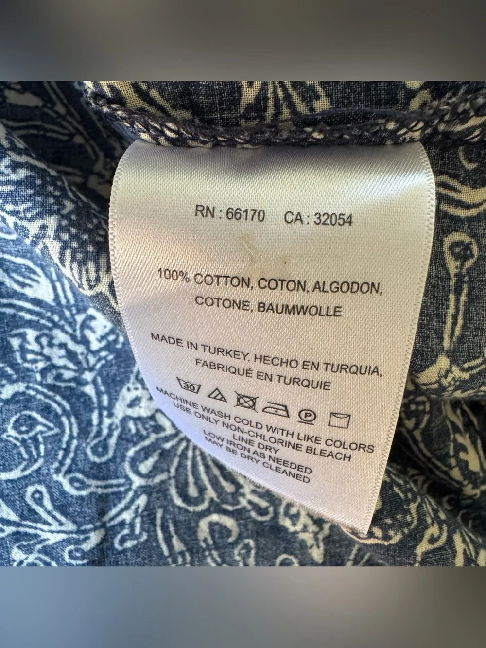 Anthropologie Maeve Petrin Floral Shirt Button Up Bohemian Preppy Cottagecore 8 - Picture 10 of 11